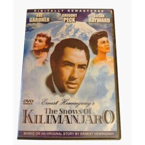 Ernest Hemingways The Snows Of Kilimanjaro Digitally Remastered DVD